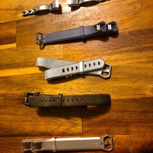 Fitbit Alta and Alta HR lot of 5 bands